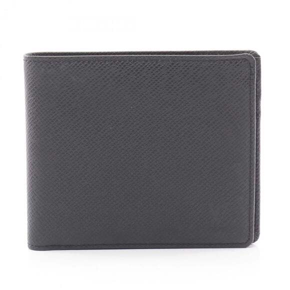 Louis Vuitton Portefeuille Cartes Credit Wallet Taiga Leather Men's Black...